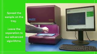 Best quality and grain mix ratio with the Vibe QM3i Analyzer!