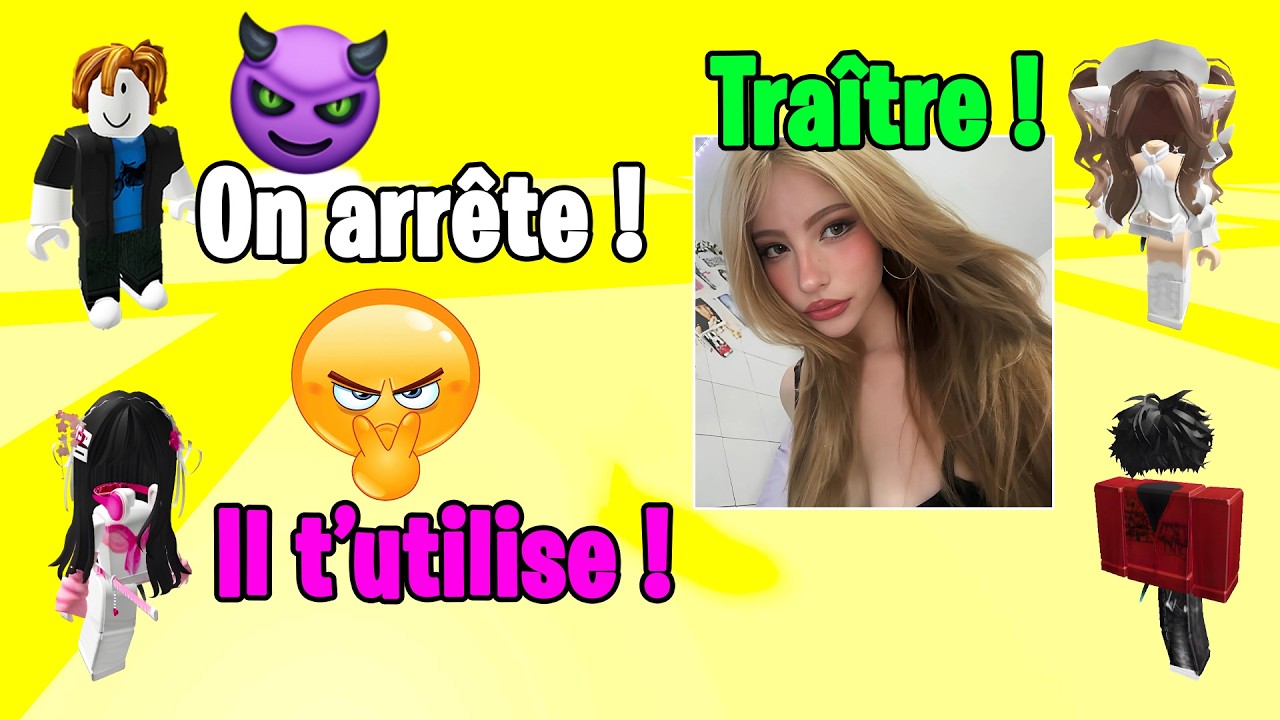 HISTOIRE ROBLOX | Je suis trop riche… et mon copain m’utilise 😭