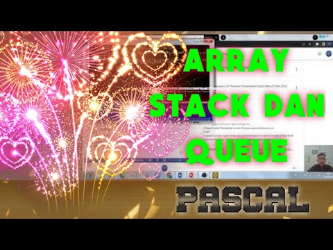 ARRAY STACK DAN QUEUE PASCAL