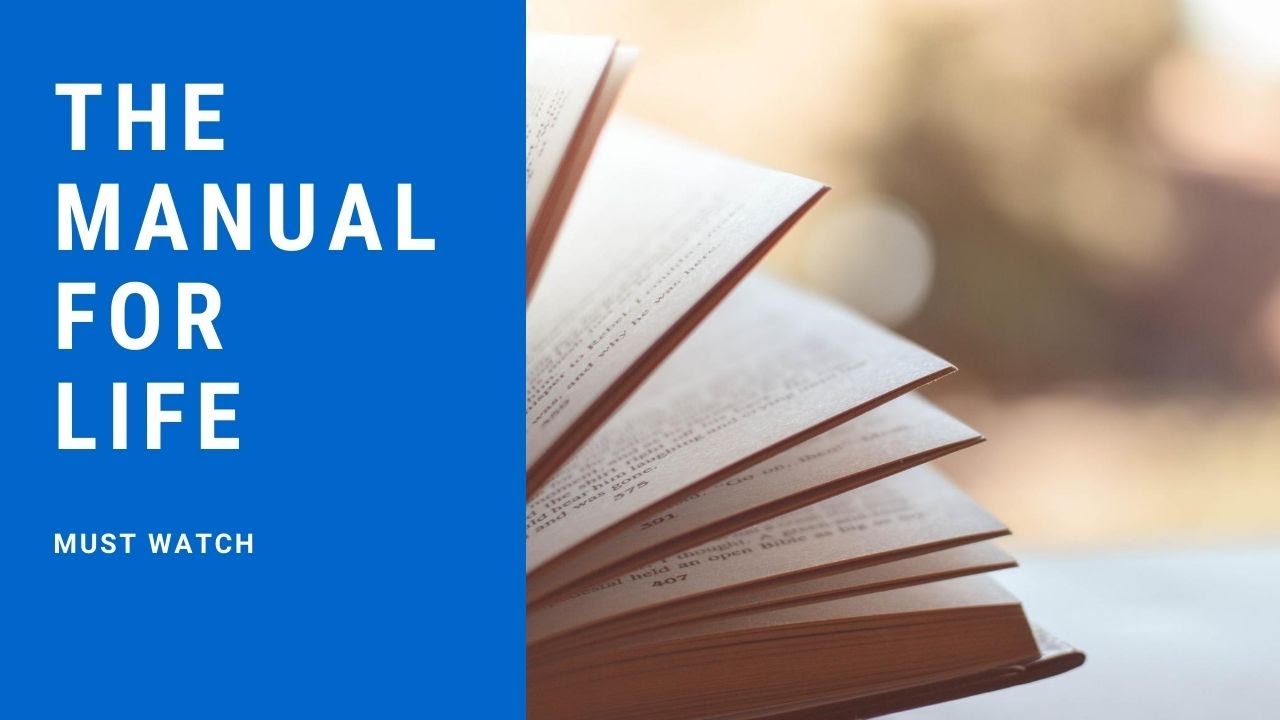 INSTRUCTION MANUAL FOR LIFE YouTube