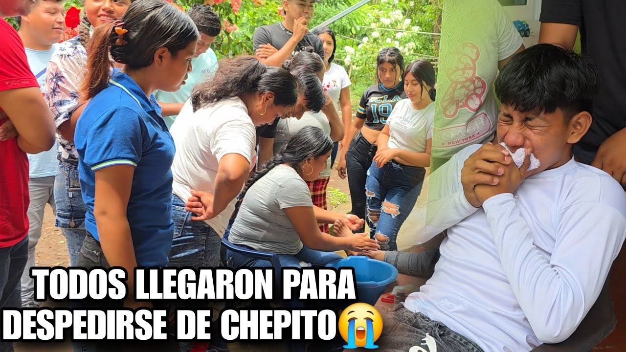 Todo El Grupo Llego A Despedirse De CHEPITO😭El Ya No Aguanta Mas💔Todos Llorando Le Dijieron Esto😱