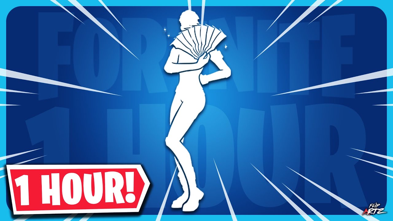 FORTNITE "EMPRESS FAN DANCE" EMOTE 1 HOUR! (Fortnite Music 1 Hour)