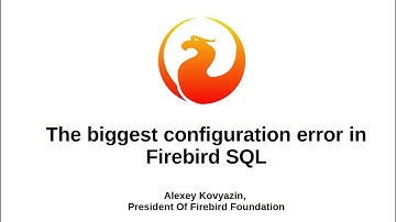 The biggest configuration error in Firebird SQL (Errors with DefaultDBCachePages and ServerMode)