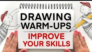 10 Drawing Exercises to Improve Your Art Skills! Warm-Up Practice