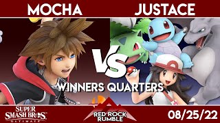 Red Rock Rumble #142 - Mocha (Sora) VS. JustAce (PKMN Trainer) - Winners Quarters - Smash Ultimate
