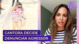 Cantora decide denunciar homem que arremessou um copa nela durante show | Fofocalizando 04/08/26