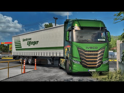 The All New IVECO S-WAY On The Streets Of Greece | #ets2