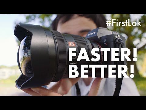 World's Fastest Widest Zoom: Sony 12-24mm ƒ/2.8 GM First Lok