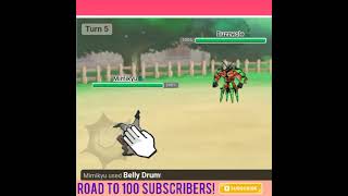 Pokemon Showdown Mimikyu Sweep #Shorts