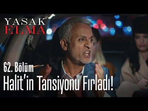 Halit sinirden köpürdü! - Yasak Elma 62. Bölüm