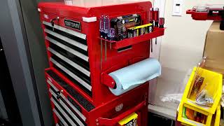 Craftsman 26IN Steel Tool Chest and Rolling Cabinet Combo