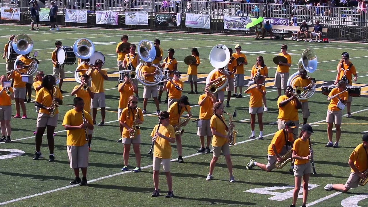 American Heritage Patriot Marching Band. August 2014.