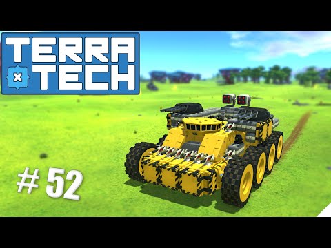 Видео: TerraTech прохождение серия-52 | Построил гигантский оффроуд-танк