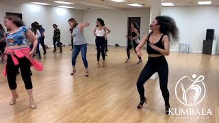 Body movement and styling class at Kumbala Dance Studio by Karla Maldonado. May 2019