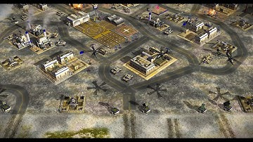 GLA Mobilizing Their Arsenal to Rescue Jerman Kell From US Captivity | C&C Generals ZH Mission Map