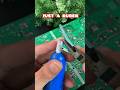 how to use silicon ruber pipe for soldering pump?#solderingpump #satisfying