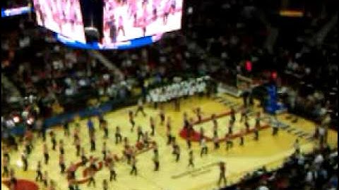 Zumba @ the CAVS Halftime 04/06/2010