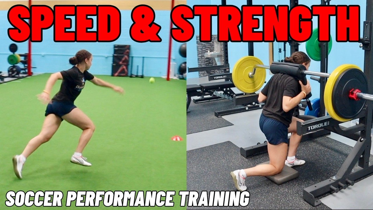 Soccer Speed & Strength Workout | Improve Agility & Explosiveness - YouTube