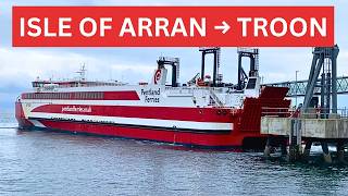 MV Alfred Ferry Journey | Isle Of Arran To Troon Crossing