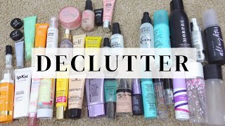 MAKEUP DECLUTTER 2022 - Face Primers & Face Sprays // PitucaThings