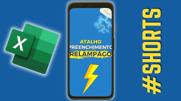 PREENCHIMENTO RELÂMPAGO NO EXCEL #shorts