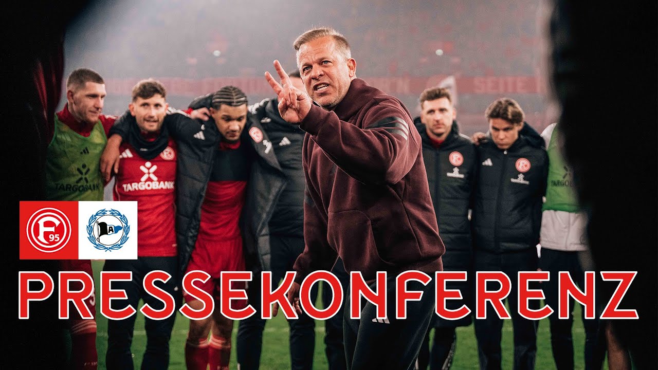 PRESSEKONFERENZ | Fortuna Düsseldorf vs. Arminia Bielefeld 1:0 | 2025/26 | Anfang nach 