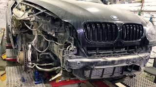 видео: КУЗОВНОЙ РЕМОНТ. BMW X6. Ремонт передней стойки после ДТП. Стойка реально жёстко сидит!🤔🤯😱 картинка: КУЗОВНОЙ РЕМОНТ. BMW X6. Ремонт передней стойки после ДТП. Стойка реально жёстко сидит!🤔🤯😱