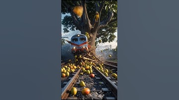 The Parrot Who Grew a Mango Tree on Railway Tracks – A Heartbreaking Story|#ai #facts #cartoon