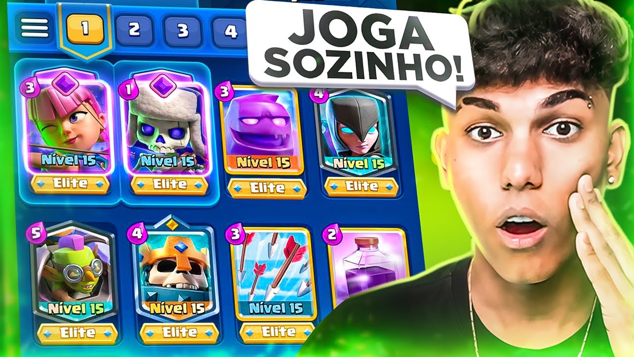ESSE É O DECK MAIS TOXICO JÁ CRIADO NA HISTÓRIA DO CLASH ROYALE! 🤮