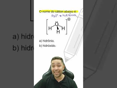 Vídeo: Quem é o íon hidrônio?