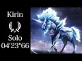 【MHWI】キリン 双剣ソロ 04'23"66 / Kirin Dual Blades Solo