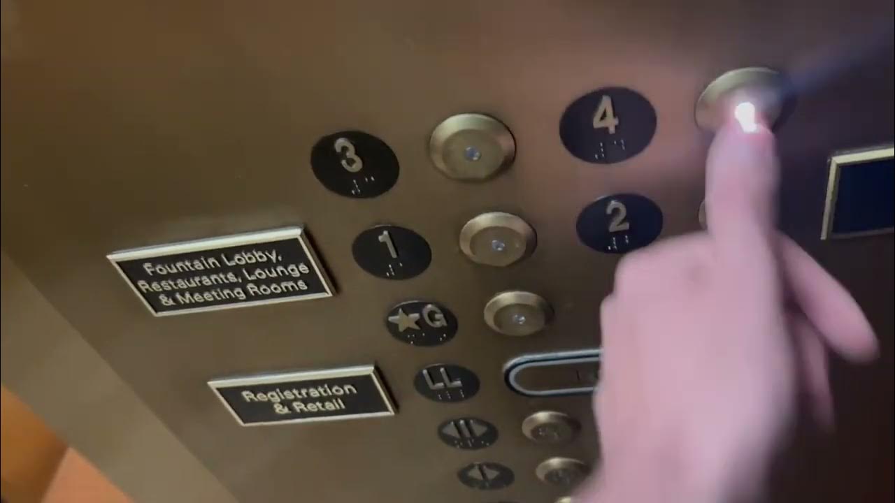 Schindler/Hadfield Hydraulic Elevator 1 at Hotel Hershey 1933 Wing