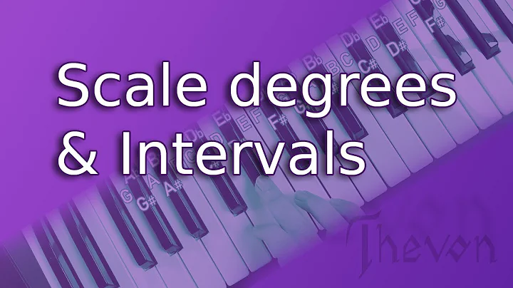 Scale degrees & Intervals explained // Learn Music Theory