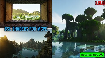 Bsl Shaders For Minecraft PE 1.19 | Best Shaders For Minecraft MCPE | #bslshader #shaders