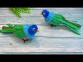モールで簡単!の鳥 簡単な作り方
