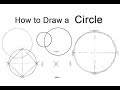 How to Draw a Circle (Four Different Methods)