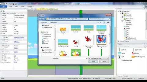 Tutorial Membuat Game Flappy Bird dengan Construct 2. Dony Darmawan XII RPL 1 SMKN 1 Bawang