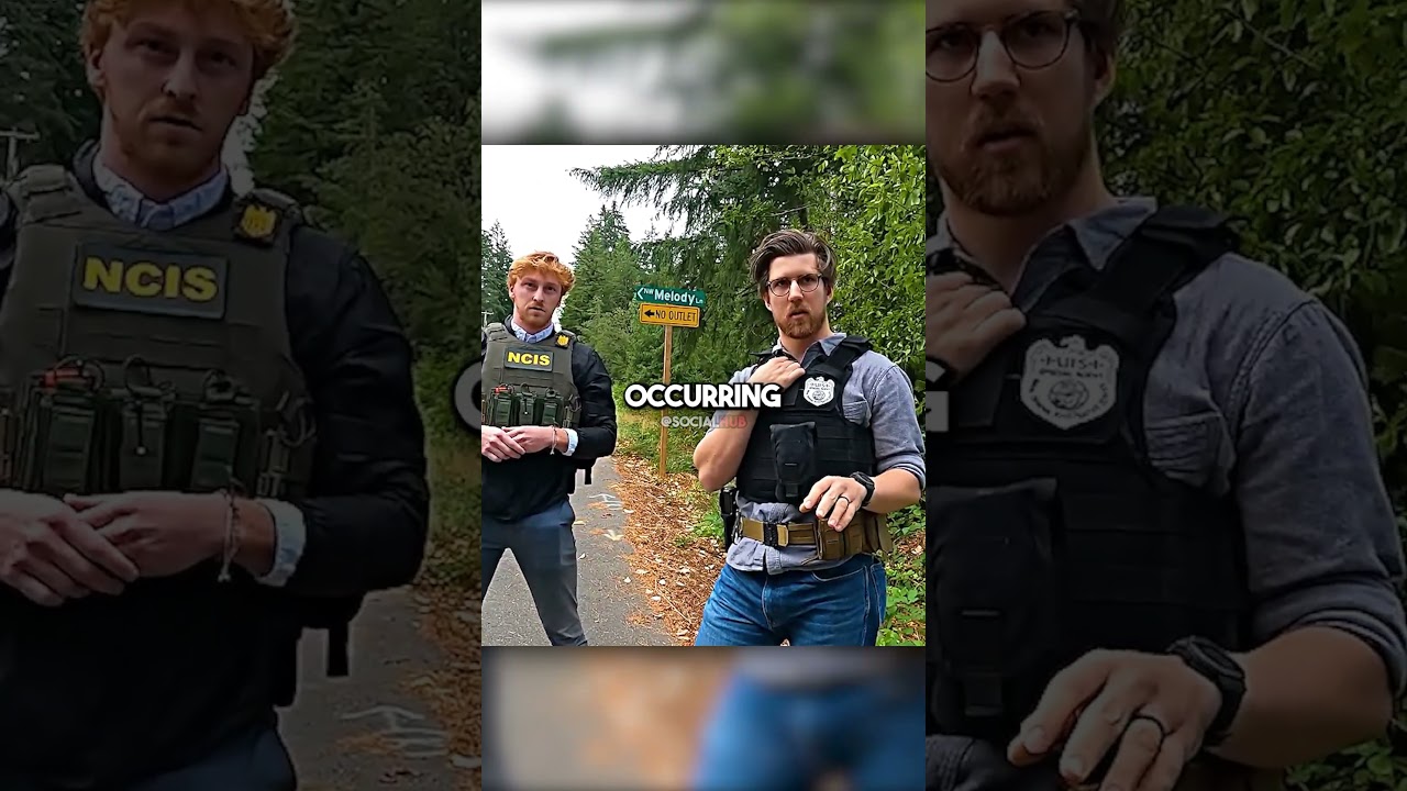 He got stopped by NCIS Agents🤯