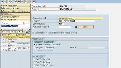Creation of Flow Logic validations(module pool programming)