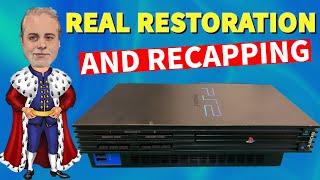 I Restored & Recapped a RUSTED PS2 Fat Console | Retro Repair Guy Episode 17