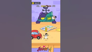 HIDE AND SEEK //CAT ESCAPE GAME 652// WIND VANE CORPSE CHASES MASK GIRL!! #shorts #cat #gaming