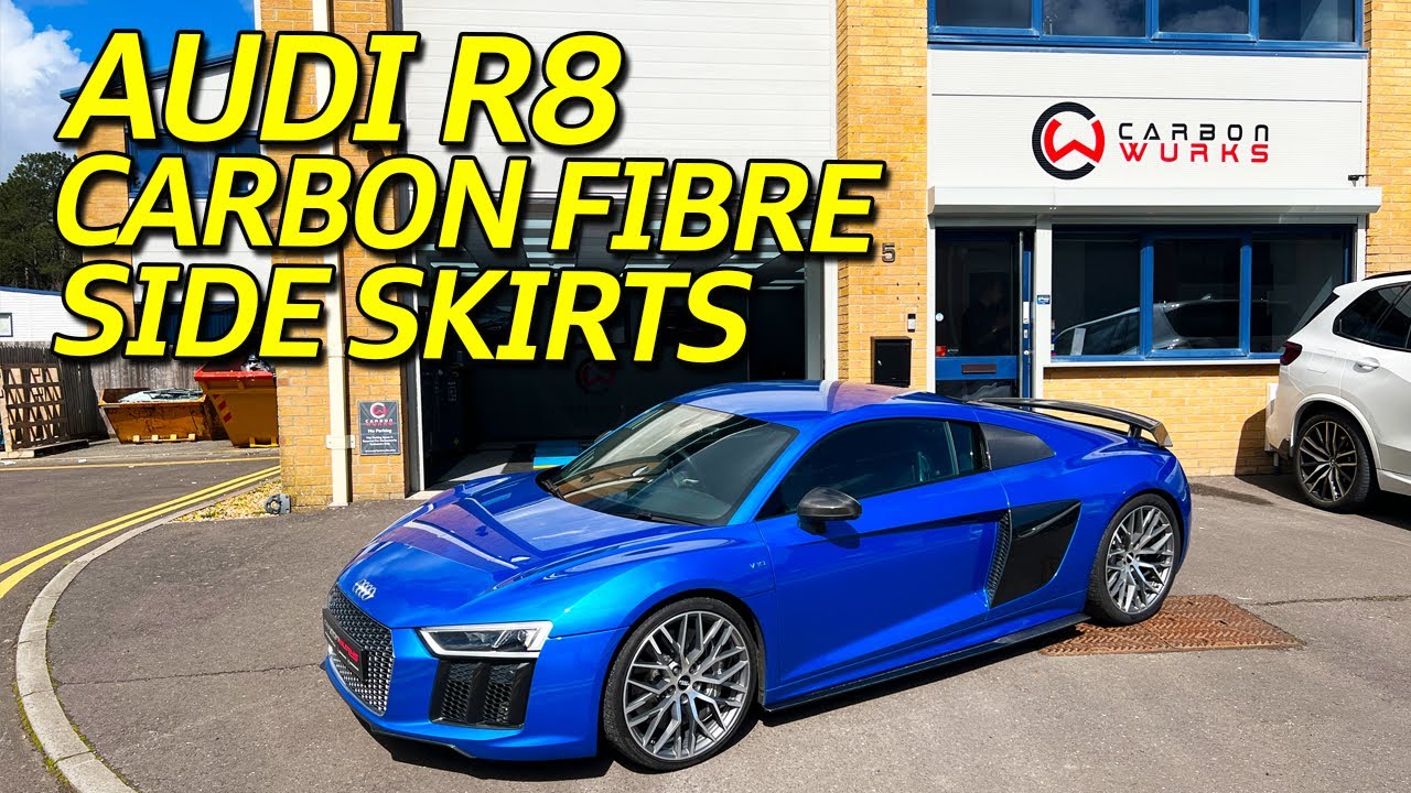 Audi R8 Carbon Fibre Side Skirts