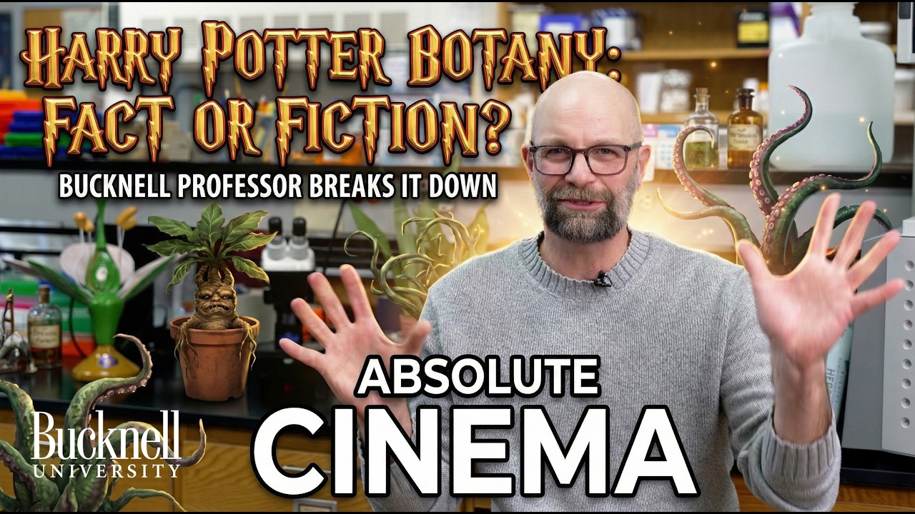 Bucknell Botany Professor Reacts to Harry Potter
