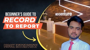 🌕🌕Tricky Accenture Record To Report Interview Questions & Answers (Mock) | Corporate Wala #accenture