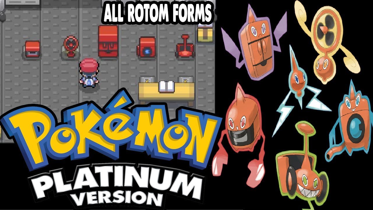 Pokémon Platinum - Rotom and Spiritomb Location and Battle (HQ) 