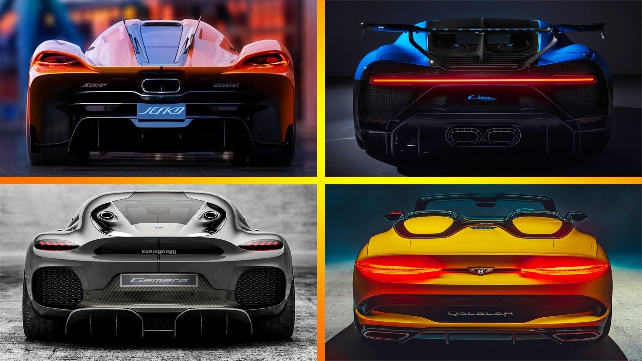 10 New Best SUPERCARS 2020 and 2021