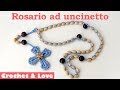 Tutorial rosario ad uncinetto - croce rigida (sub. Eng. y Esp.)