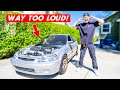 K24 swap first start kpro radiator setup throttle body  ek car flip ep 2