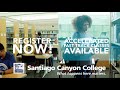 Start your educational journey at santiago canyon college