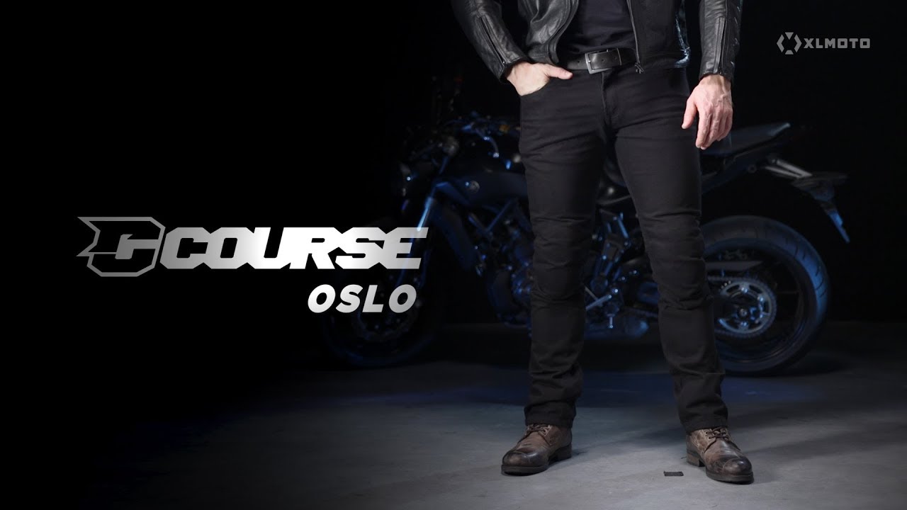 Course Oslo - Aramid Reinforced Jeans Black - YouTube